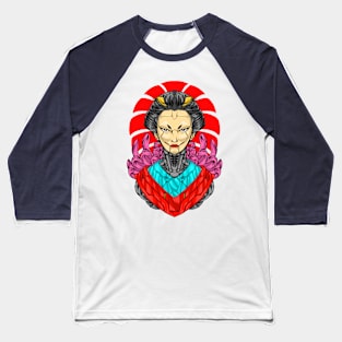 mecha Geisha Baseball T-Shirt